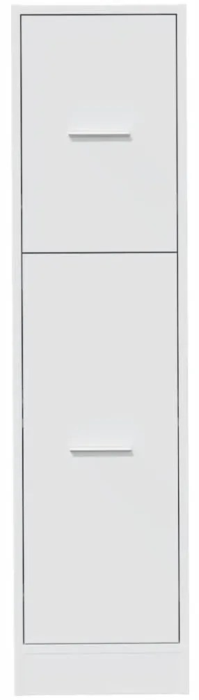 Armário boticário 30x41x118 cm derivados de madeira branco