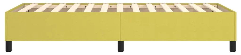 Estrutura de cama em tecido 80x200 cm verde