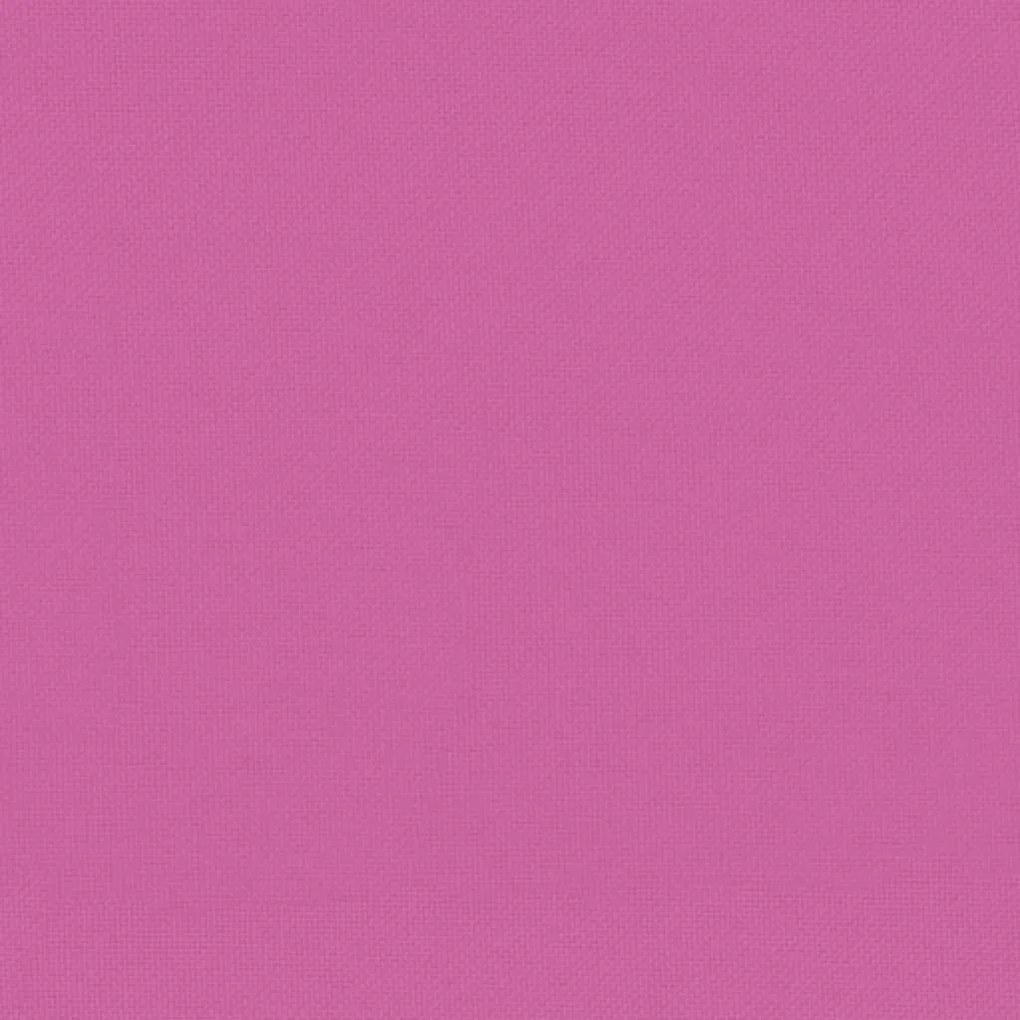 Almofadão para paletes 58x58x10 cm tecido oxford rosa
