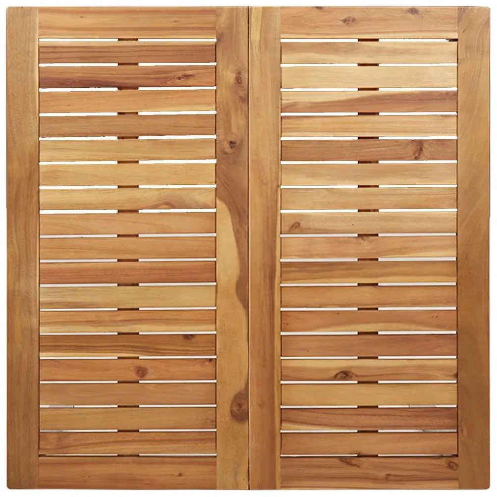 Mesa de Jantar Externa 90x90x74.5 cm Madeira Sólida de Acácia