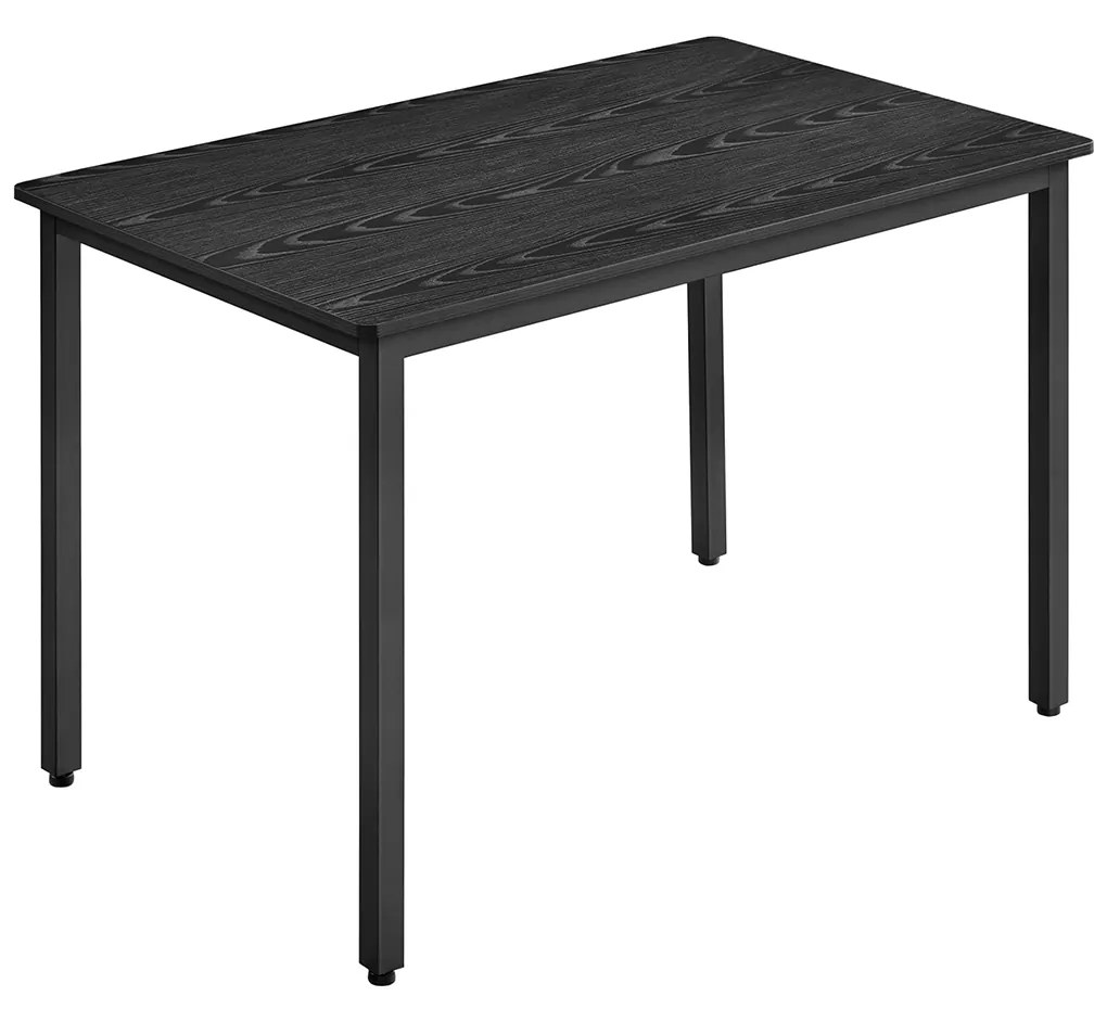 Mesa de jantar 70 x 110 x 77 cm preto