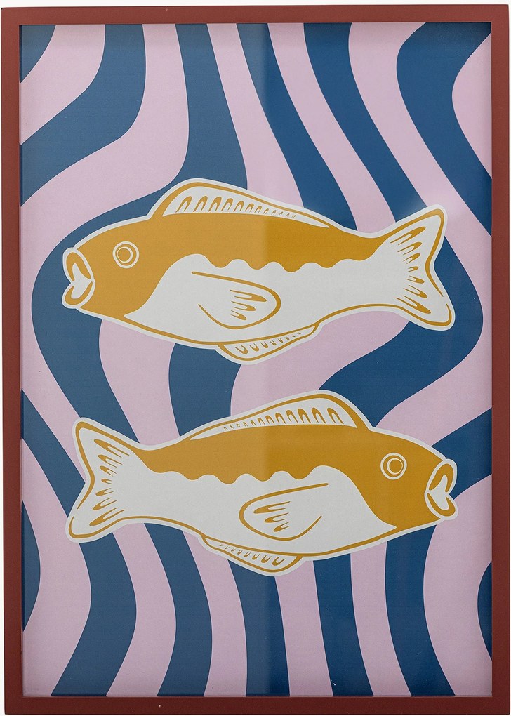 Impressão digital emoldurada Remy