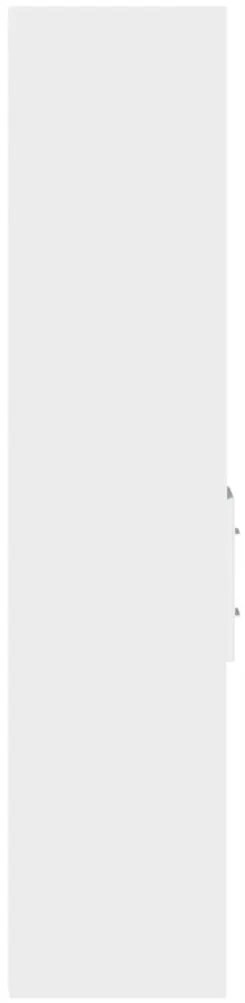 Armário alto 30x42,5x185 cm derivados de madeira branco