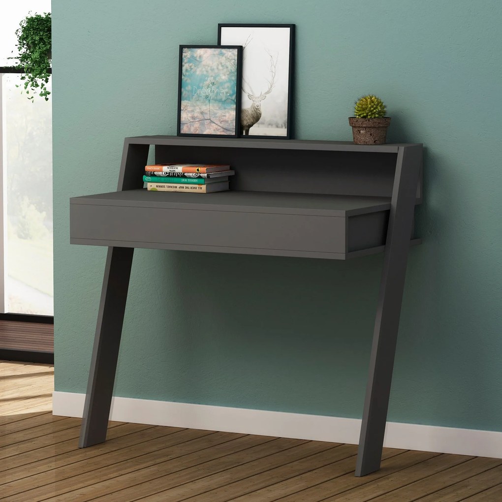 Secretária CoworkWorkingTable – Antracite – 94 cm x 91 cm x 50 cm
