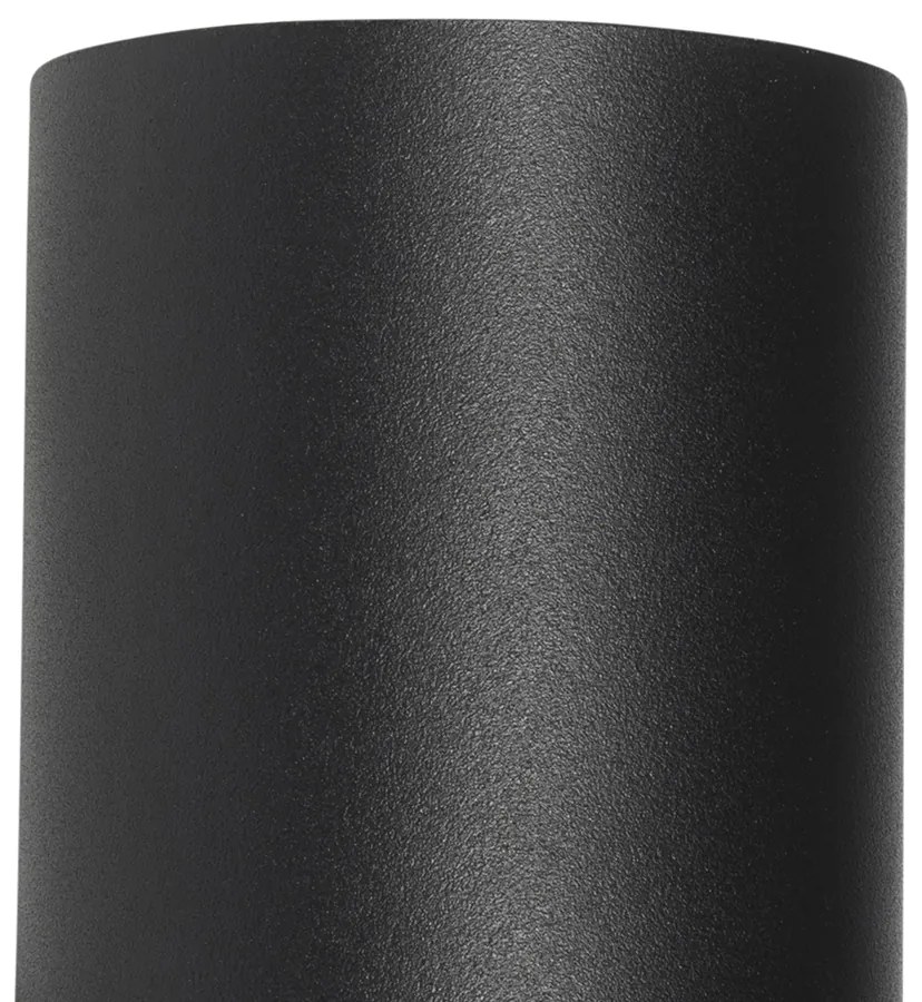 LED Candeeiro de parede inteligente moderno preto com 2 GU10 Wifi - Jeana Moderno