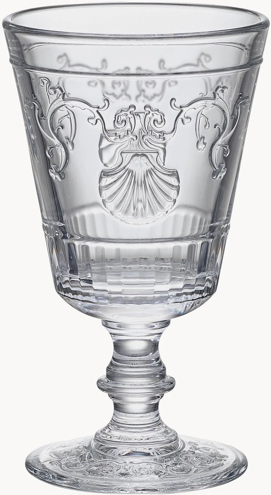 Copos de vinho Versailles, conjunto de 6