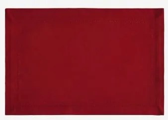 Individual De Mesa Em Algodão Eirsen Vermelho Burdeos - Sklum
