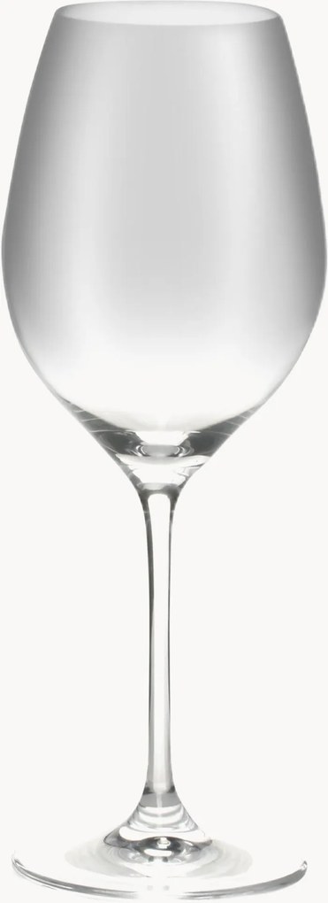 Copos de vinho branco em cristal Cuvee, conjunto de 6
