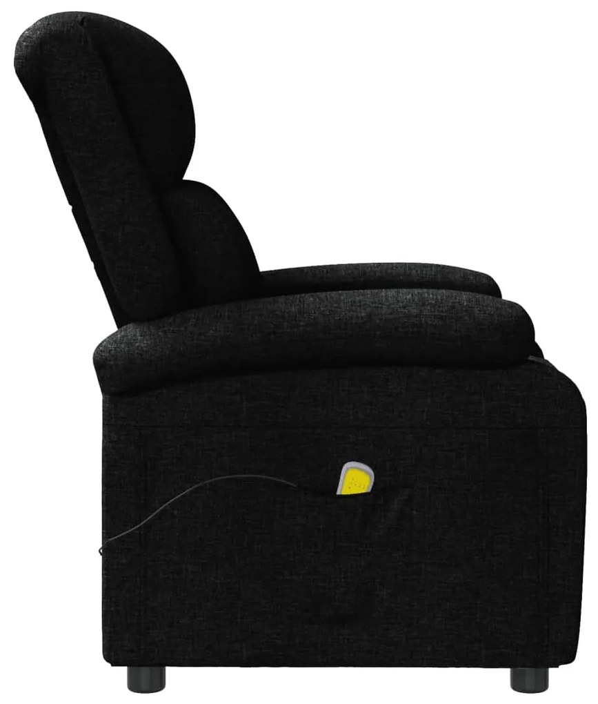Poltrona de massagens tecido preto