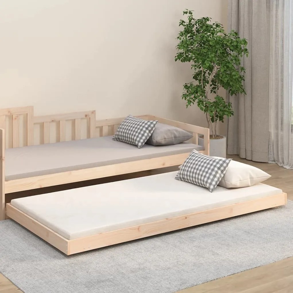823499 vidaXL Estrutura de cama 80x200 cm madeira de pinho maciça