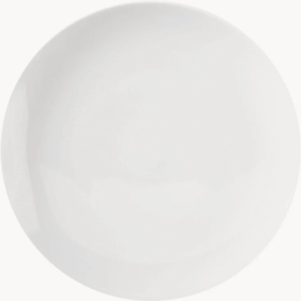 Prato de sobremesa de porcelana artesanal Urbino