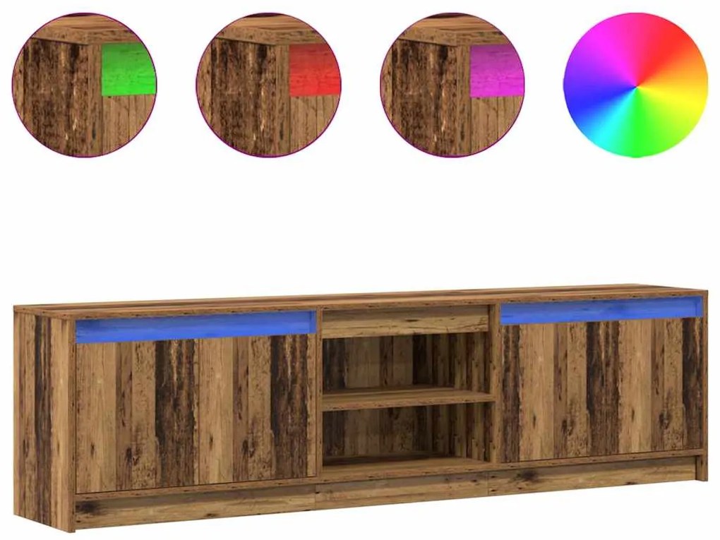 Gabinete para TV Castanho 180 x 34 x 50 cm