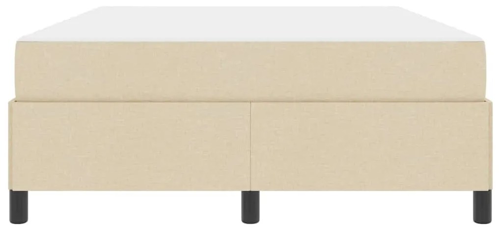 Cama Box Creme, Preto 140 x 190 cm