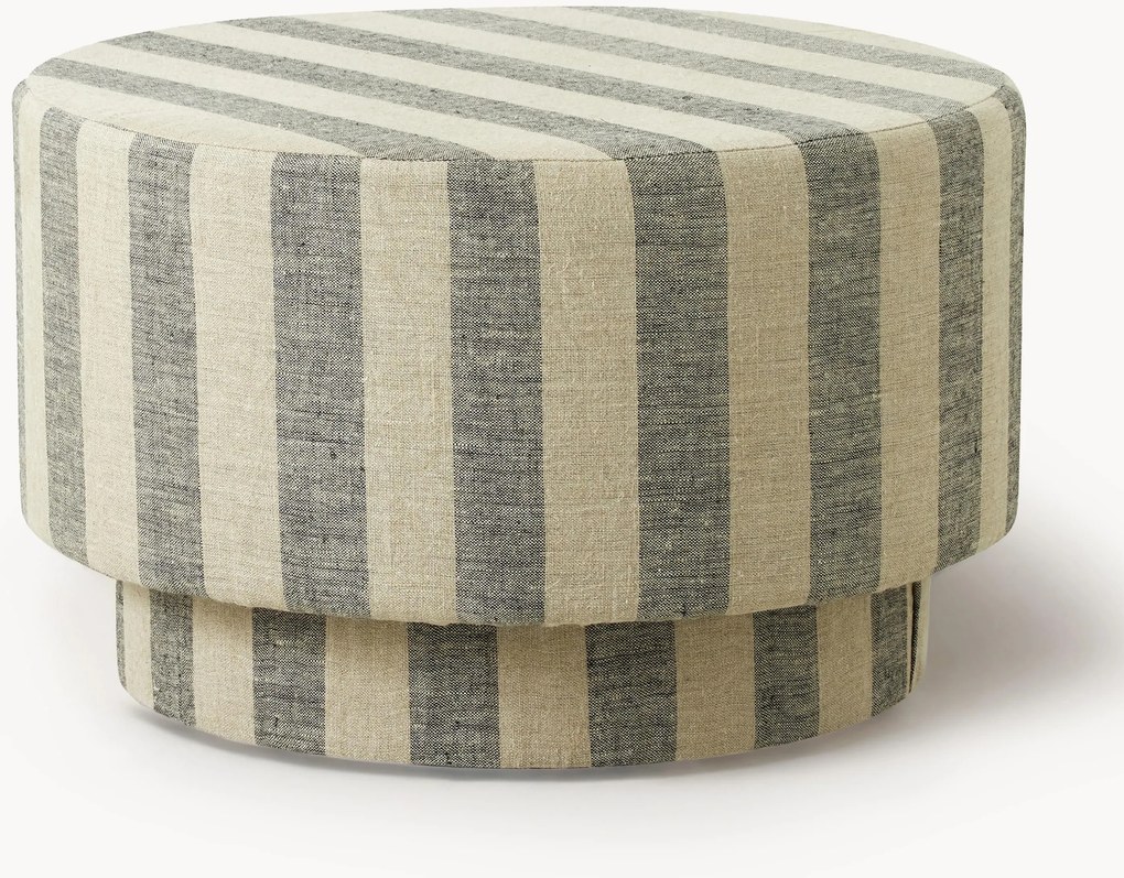 Pufe em linho Ladoga