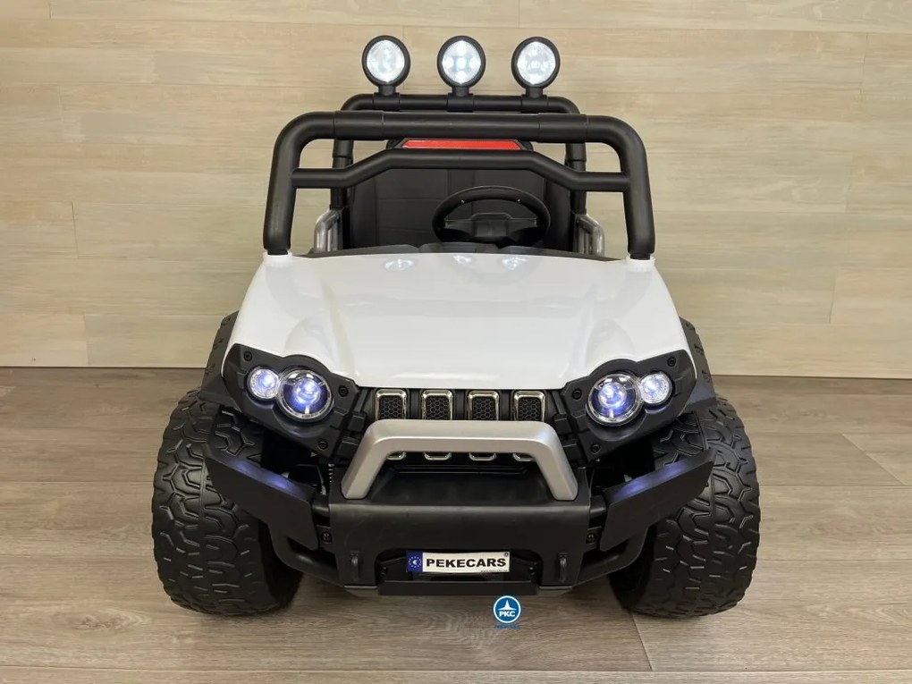 Carro eletrico crianças Todo terreno buggy guepard 2 Lugares branco