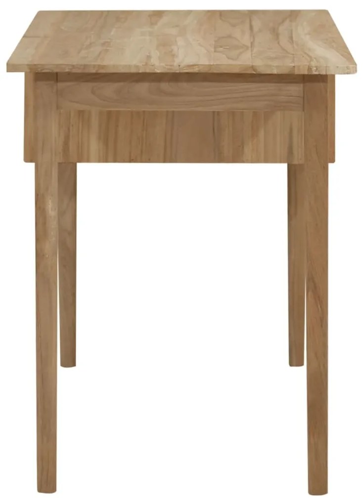 Secretária com 2 gavetas 110x52x75 cm madeira de teca maciça