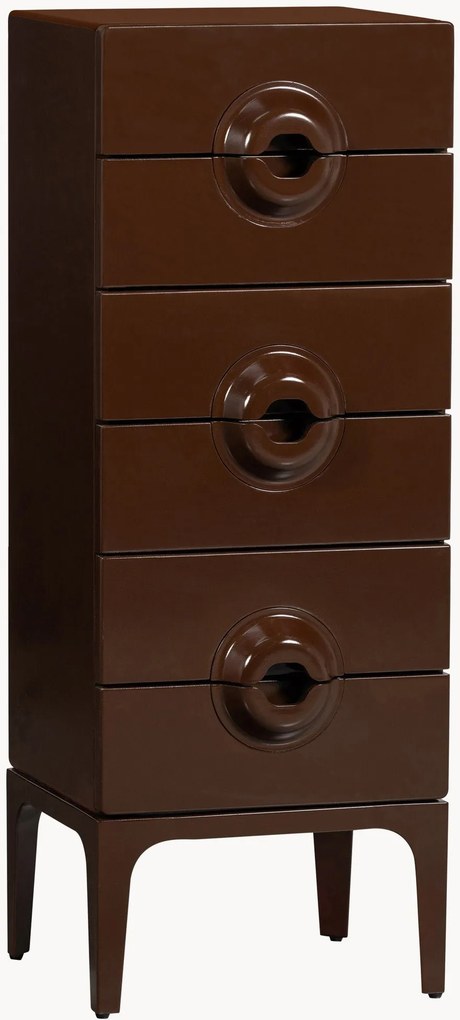 Mesa de cabeceira em madeira de eucalipto Merge