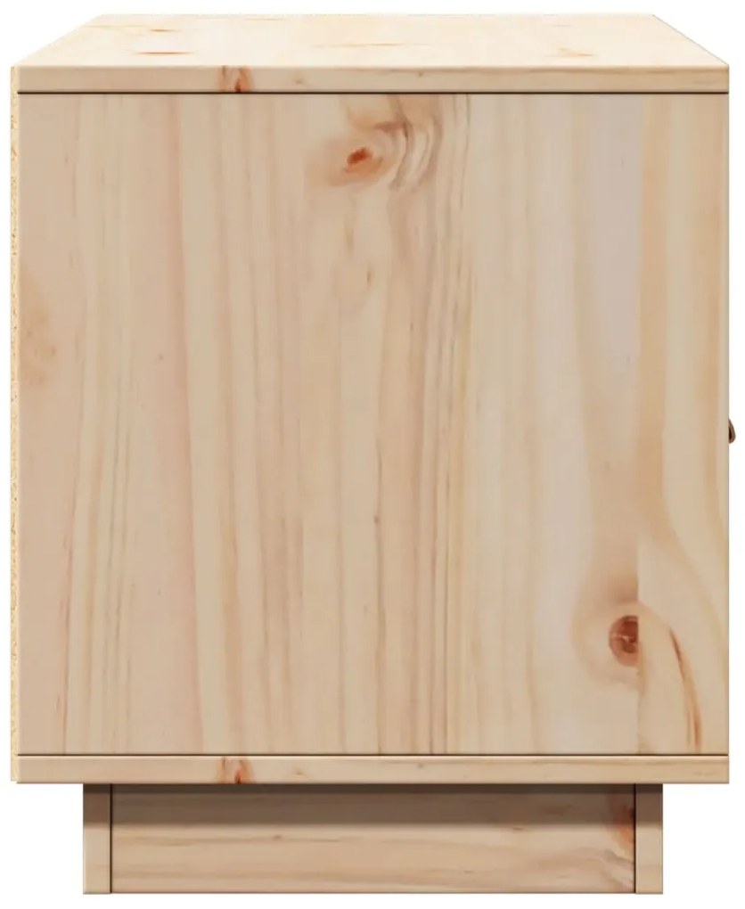 Móvel de TV 80x34x40 cm madeira de pinho maciça