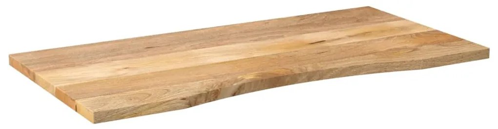 Tampo de mesa com curva 110x50x2,5 cm mangueira áspera maciça