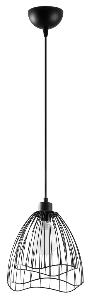 Candeeiro Zeyno – Preto – 25 x 25 cm