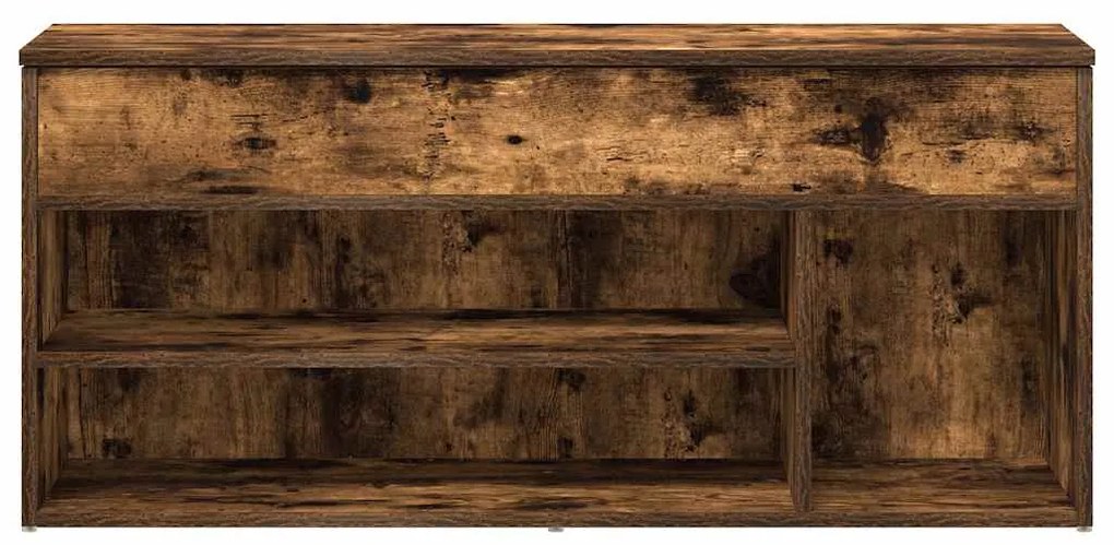 Banco sapatos carvalho fumado 102x30,5x45 cm derivados madeira