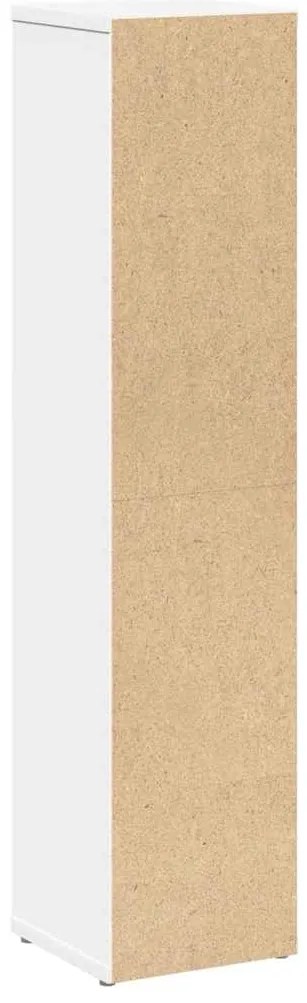Móvel p/ casa de banho c/ suporte de rolos 20,5x20x90 cm branco