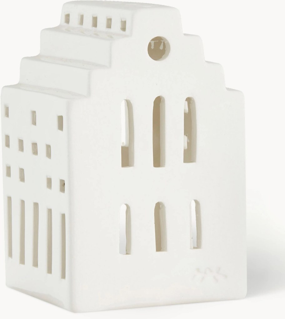 Suporte para velas em cerâmica artesanal Urbania