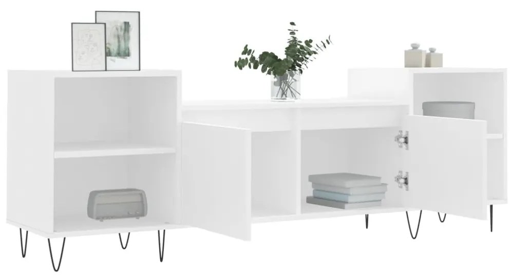 Móvel p/ TV 160x35x55 cm derivados de madeira branco