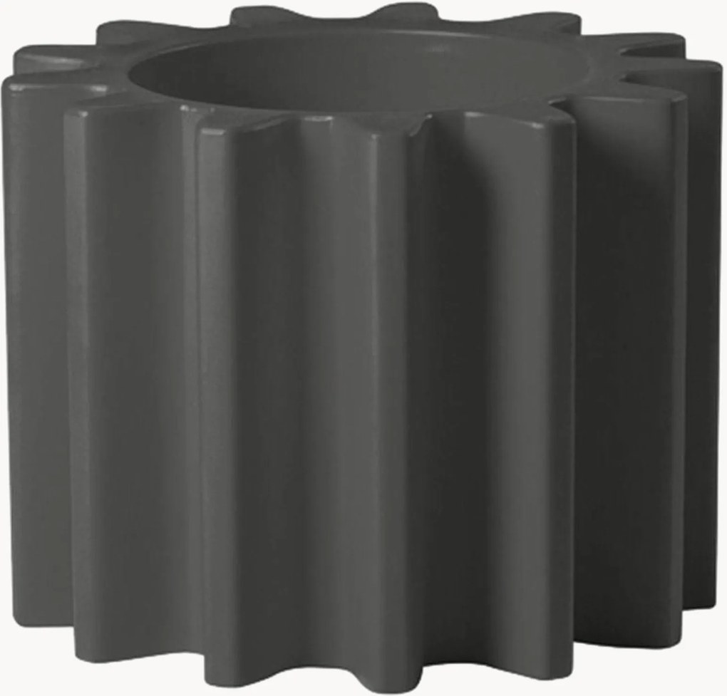 Banco/vaso empilhável redondo para jardim Gear Pot