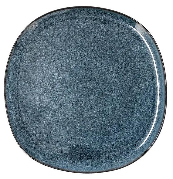 Plat bord Bidasoa Ikonic Cerâmica Azul (20,2 x 19,7 x 1,3 cm)