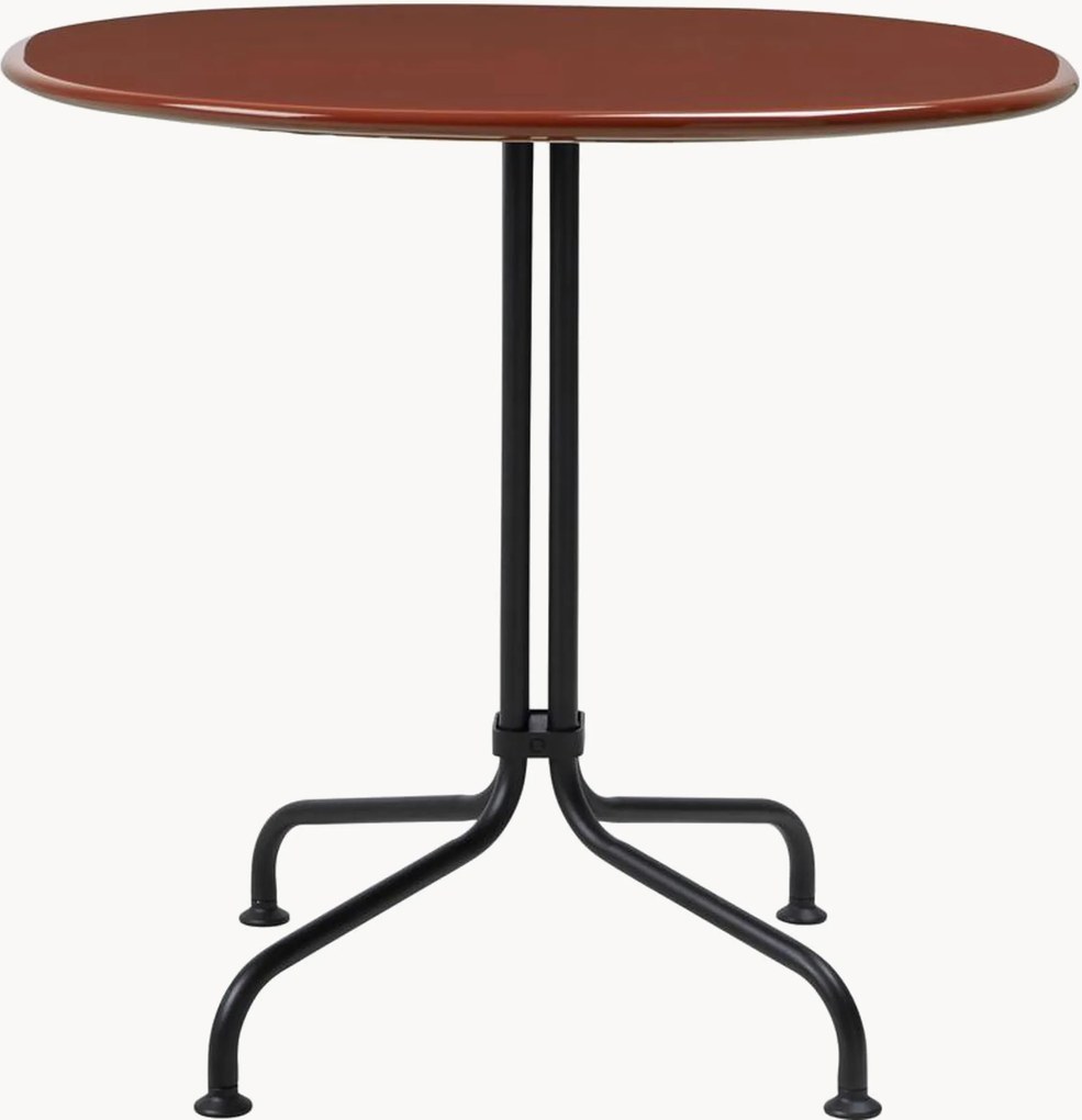 Mesa de bistrô redonda com tampo em cerâmica Carmel, Ø 75 x Alt 74 cm