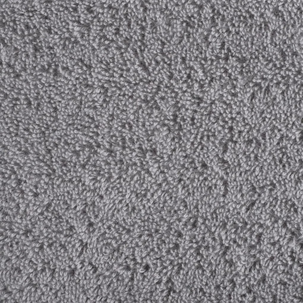 Toalhas premium SOLUND 10 pcs 100x200 cm 600 gsm cinzento