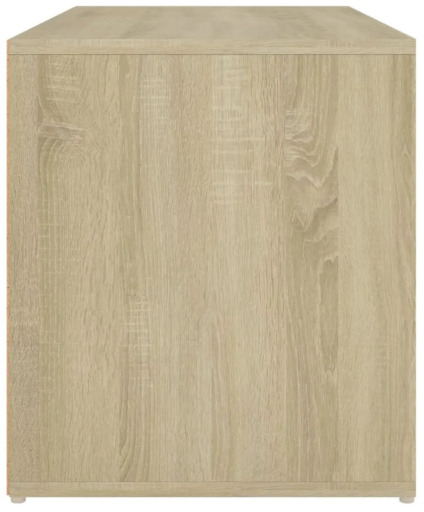 Banco de corredor 80x40x45 cm derivados madeira carvalho sonoma