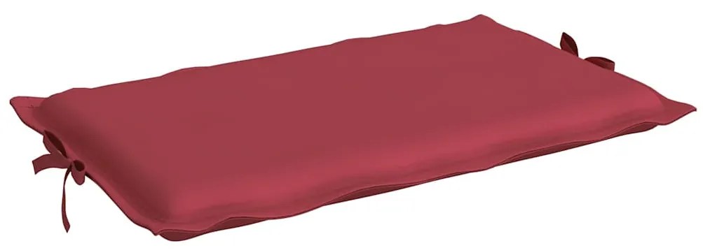Almofadão p/ espreguiçadeira tecido oxford vermelho tinto