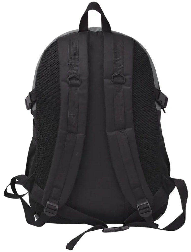 Mochila para caminhadas 40 L preto e cinzento