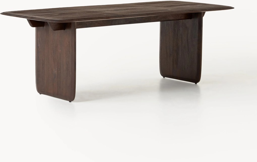 Mesa de jantar em madeira de manga Kora, vários tamanhos