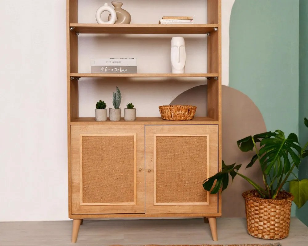 Estante Jüt – Carvalho – 40 cm x 90 cm x 110 cm