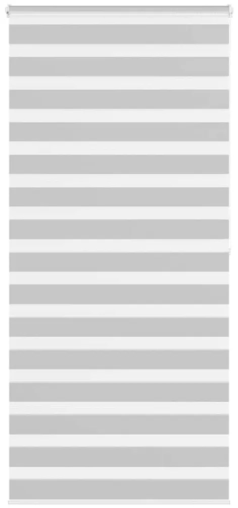 vidaXL Cortina de zebra 100x200 cm largura do tecido 95,9 cm poliéster