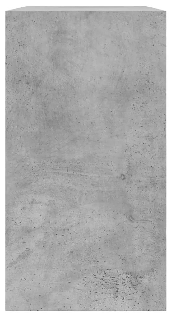 Sapateira 80x34x63 cm derivados de madeira cinzento cimento