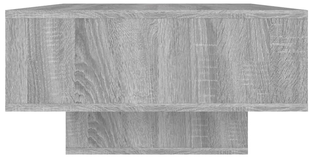 Mesa de centro 105x55x32cm derivados de madeira cinzento sonoma