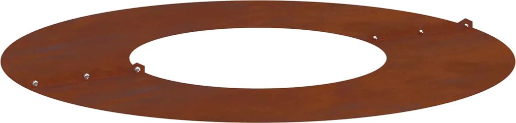 vidaXL adequado para Anéis de Árvore Planos 5 pcs Castanho Ø30 / 60 cm