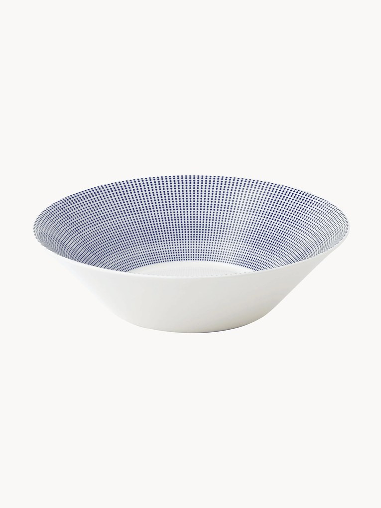 Taça de servir em porcelana Pacific Blue