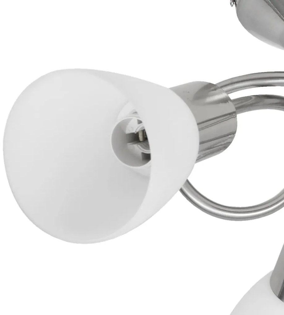 Candeeiro de teto com tonalidades de vidro para 3 lâmpadas E14