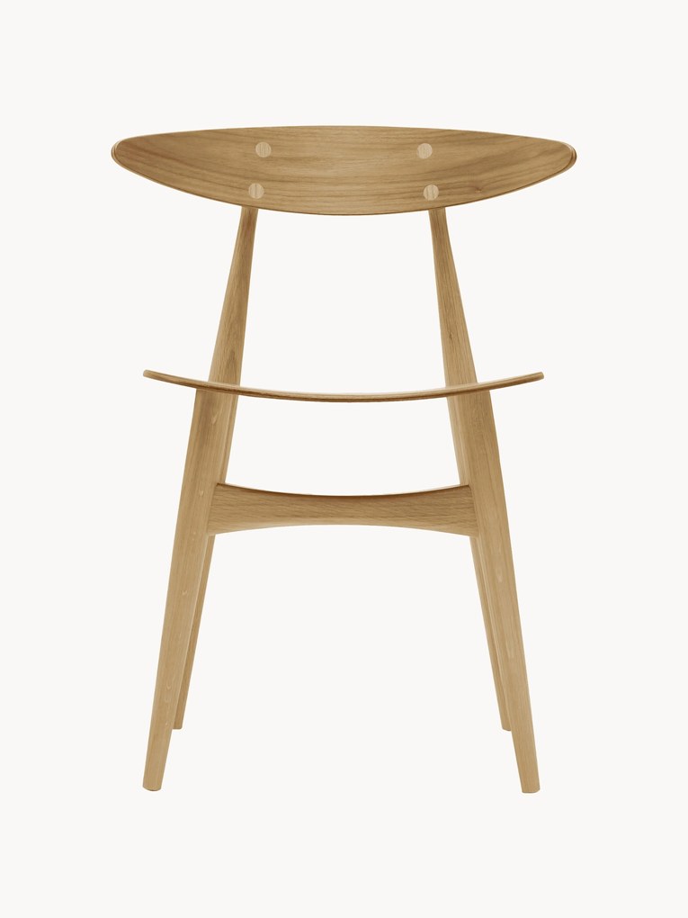 Cadeira de jantar em madeira de carvalho CH33T