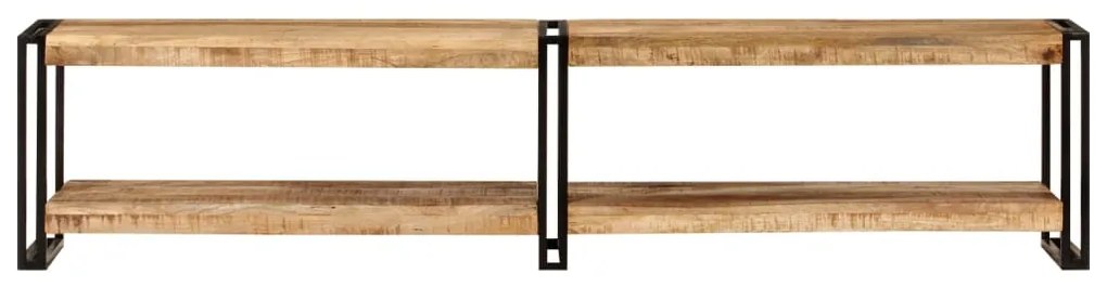 Móvel de TV 180x30x40 cm madeira de mangueira maciça