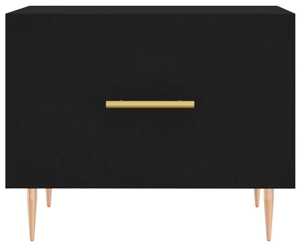 Mesa de centro 50x50x40 cm derivados de madeira preto