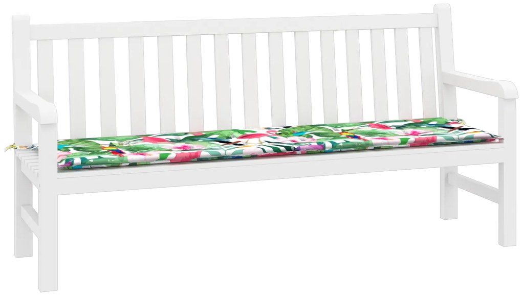 Almofada de Jardim Multicolorida 180x50x4 cm Tecido Oxford
