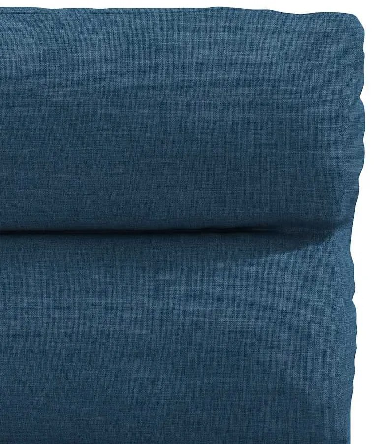 Cadeiras de jantar 2 pcs tecido azul