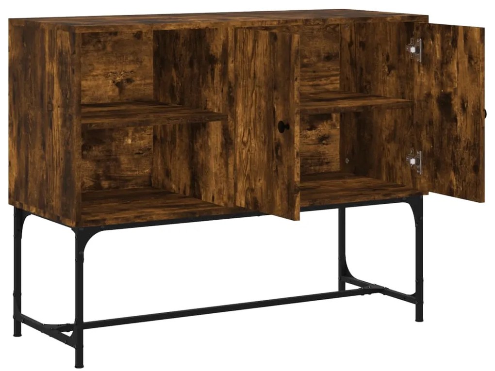 Aparador 100x40x79,5 cm derivados de madeira carvalho fumado