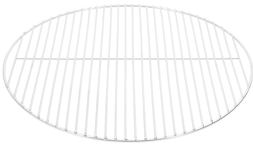 Grelha para churrasco redonda Ø54 cm aço inoxidável 304